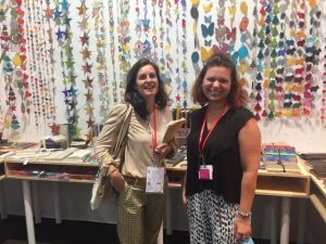 Claire de Kabambî et Dana de Lamali au salon Maison & Objet