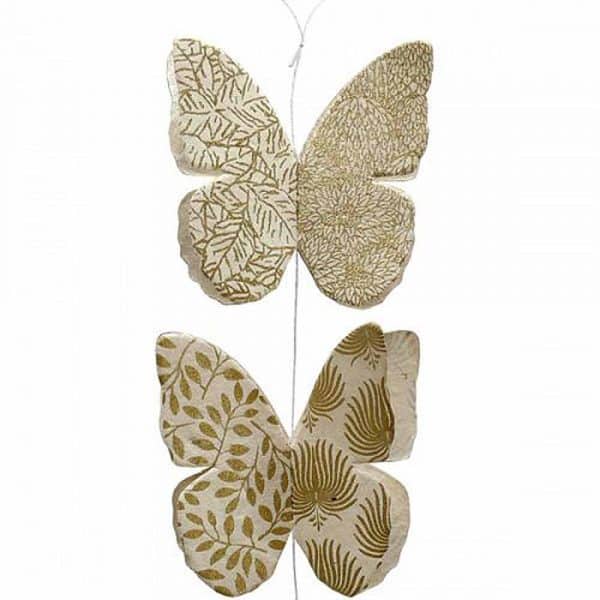 Guirlande papillon en papier "Brocéliande" de Lamali.