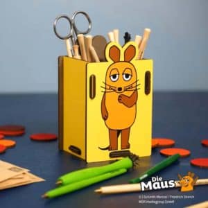 Pot à crayons "Maus - Souris" de Werkhaus.
