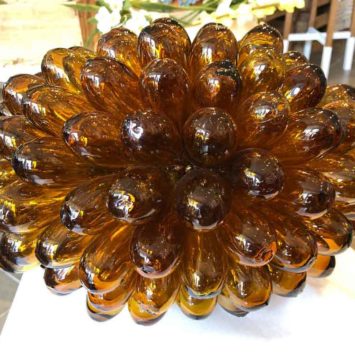 Lampe grappe Baladi T2 ambre.